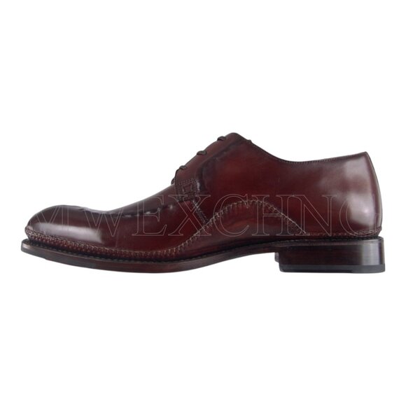 ZENOBI GOODYEAR WELT MOC TOE OXFORDS ITALIAN MENS DRESS SHOES NEW IN BOX EU 40 main image 4